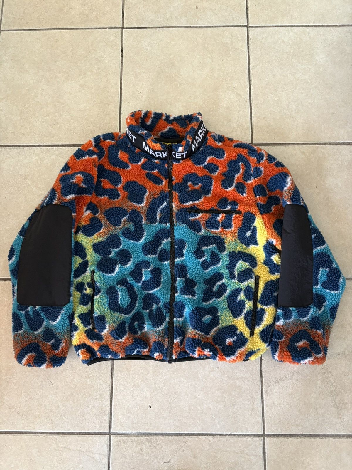 Market Market Animal Print Sherpa Jacket Size Medium Size US M / EU 48-50 / 2 - 1 Thumbnail