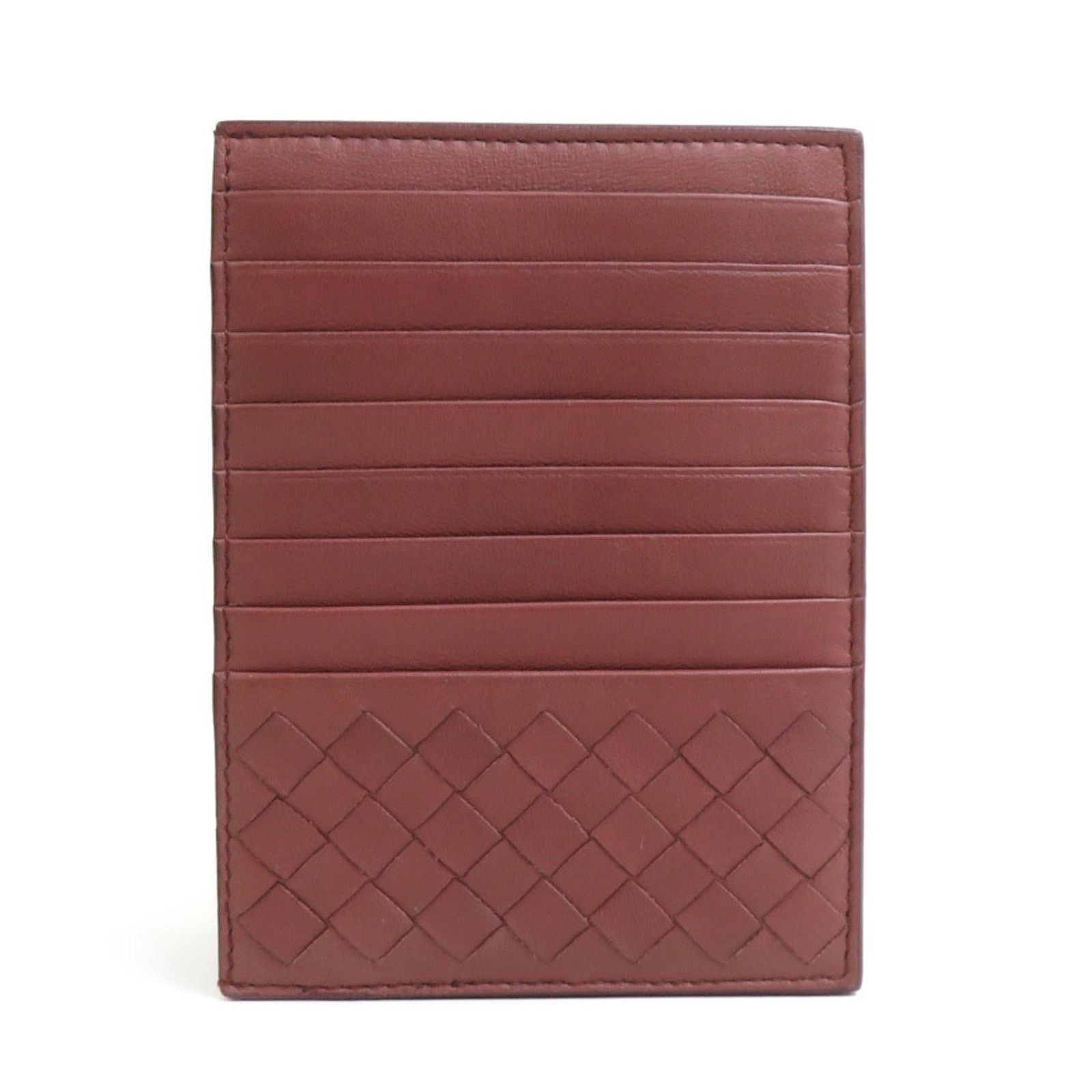Bottega Veneta Brown Leather Intrecciato