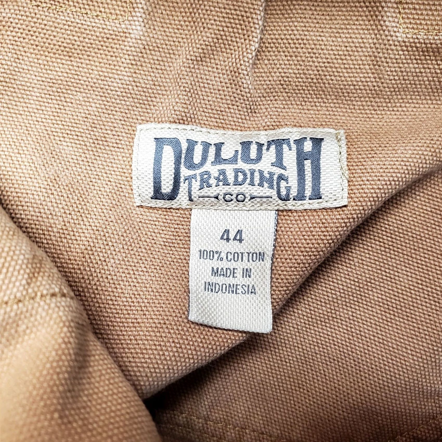 Vintage Duluth Shorts Mens 44 Brown Trading Flex Fire Hose Heavy Canvas Flat Front Cargo Size US 44 / EU 60 - 4 Thumbnail