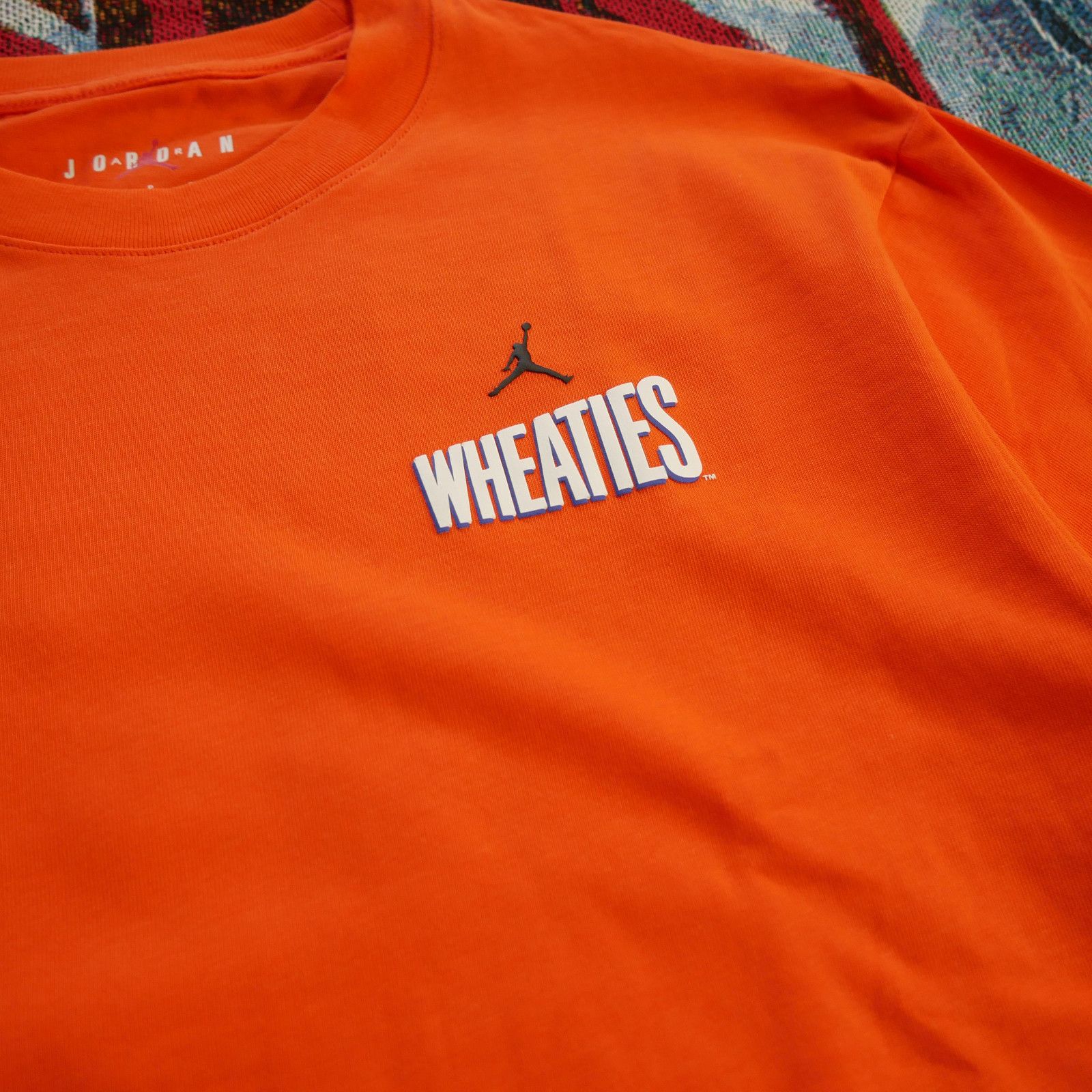 Jordan Brand Jordan Wheaties Flight MVP 85 Longsleeve Tee Size US S / EU 44-46 / 1 - 1 Thumbnail