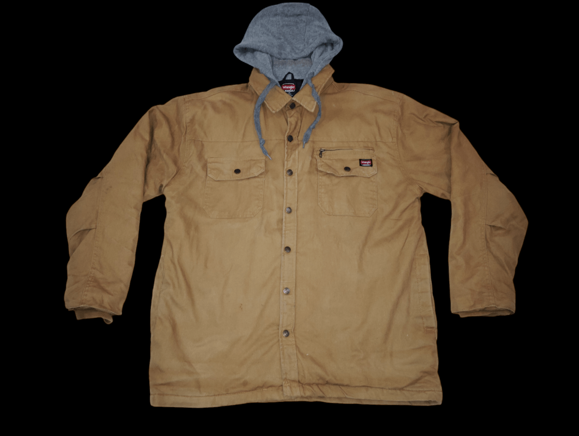 Wrangler Wrangler Workwear Jacket Long Sleeve Hoodie Jacket L Size Size US L / EU 52-54 / 3 - 2 Thumbnail
