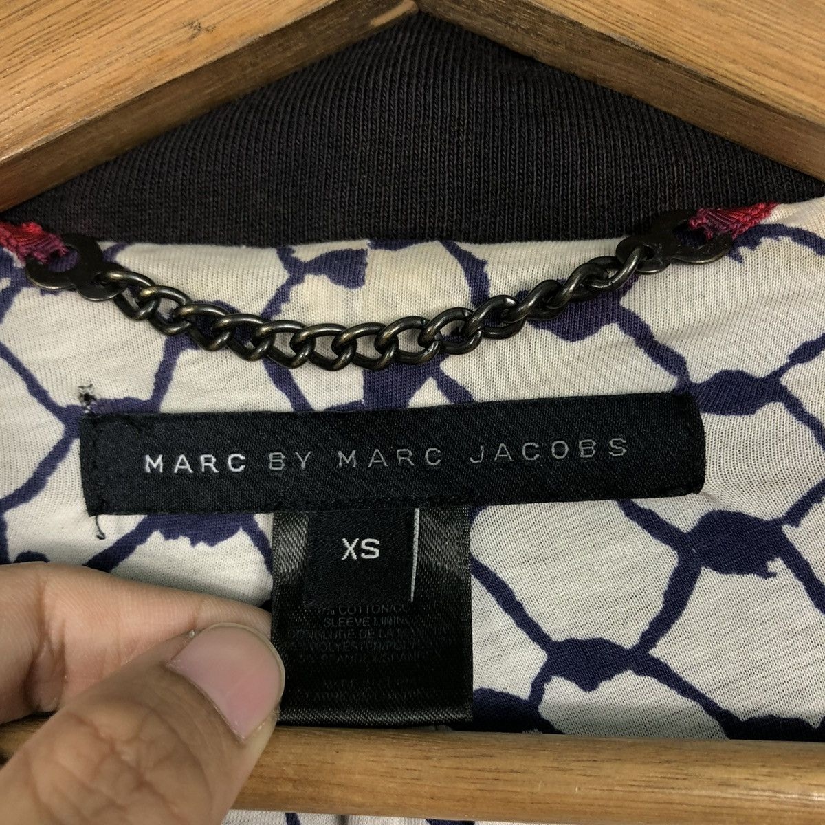 Marc by Marc Jacobs 🔥VINTAGE DOUBLE LAYER BIKER JACKET MARC BY MARC JACOBS Size US XS / EU 42 / 0 - 19 Thumbnail