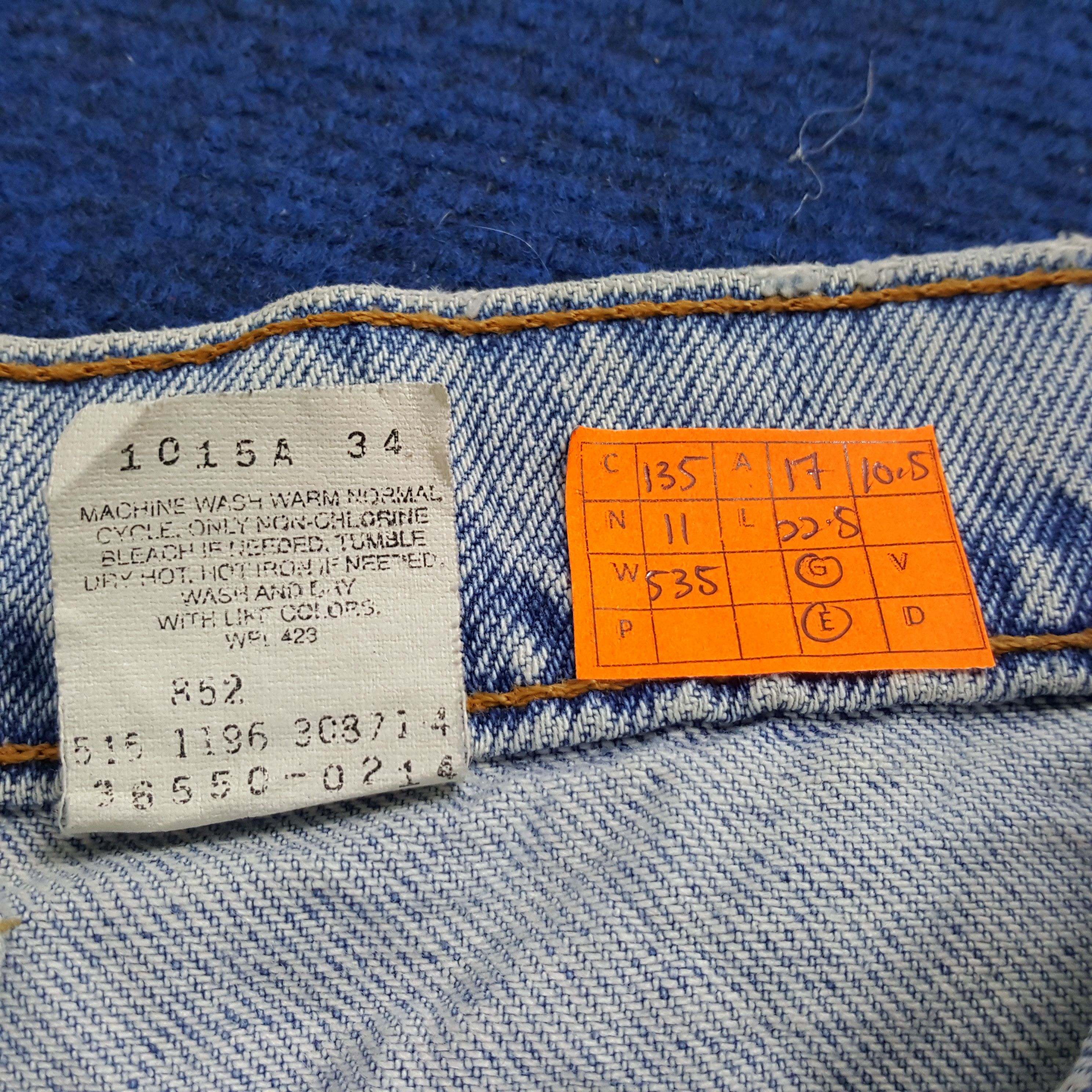 Levi's × Vintage Vintage Levi's 550 Short Denim Jeans Size US 34 / EU 50 - 12 Thumbnail