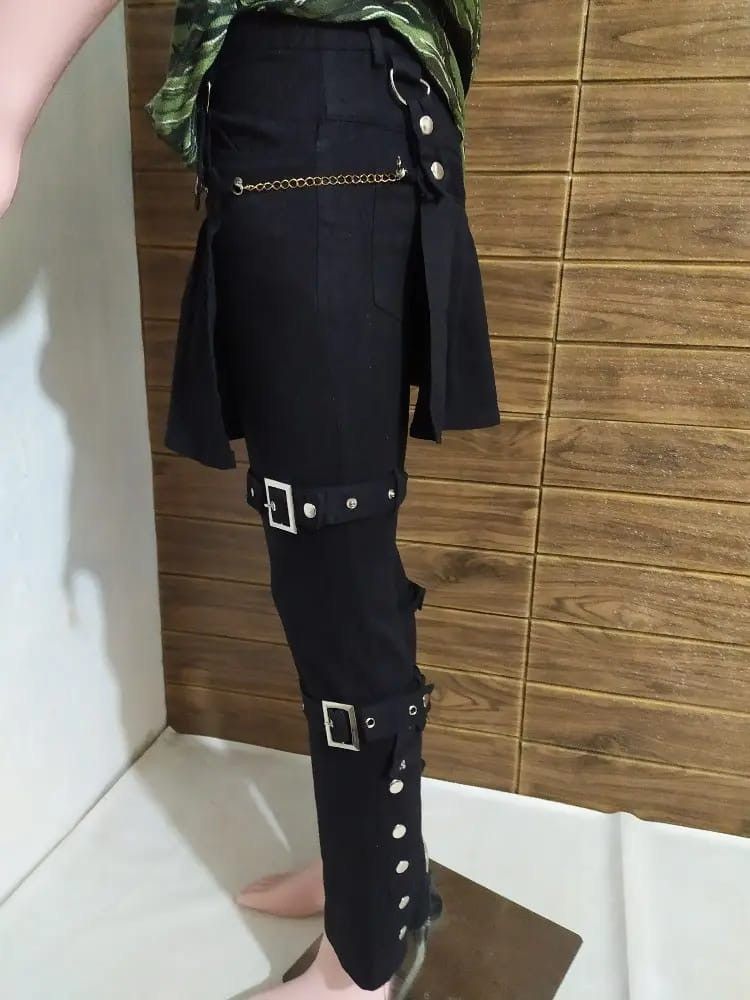 Japanese Brand Ichioku Japan Bondage Punk Pants Size US 28 / EU 44 - 15 Thumbnail