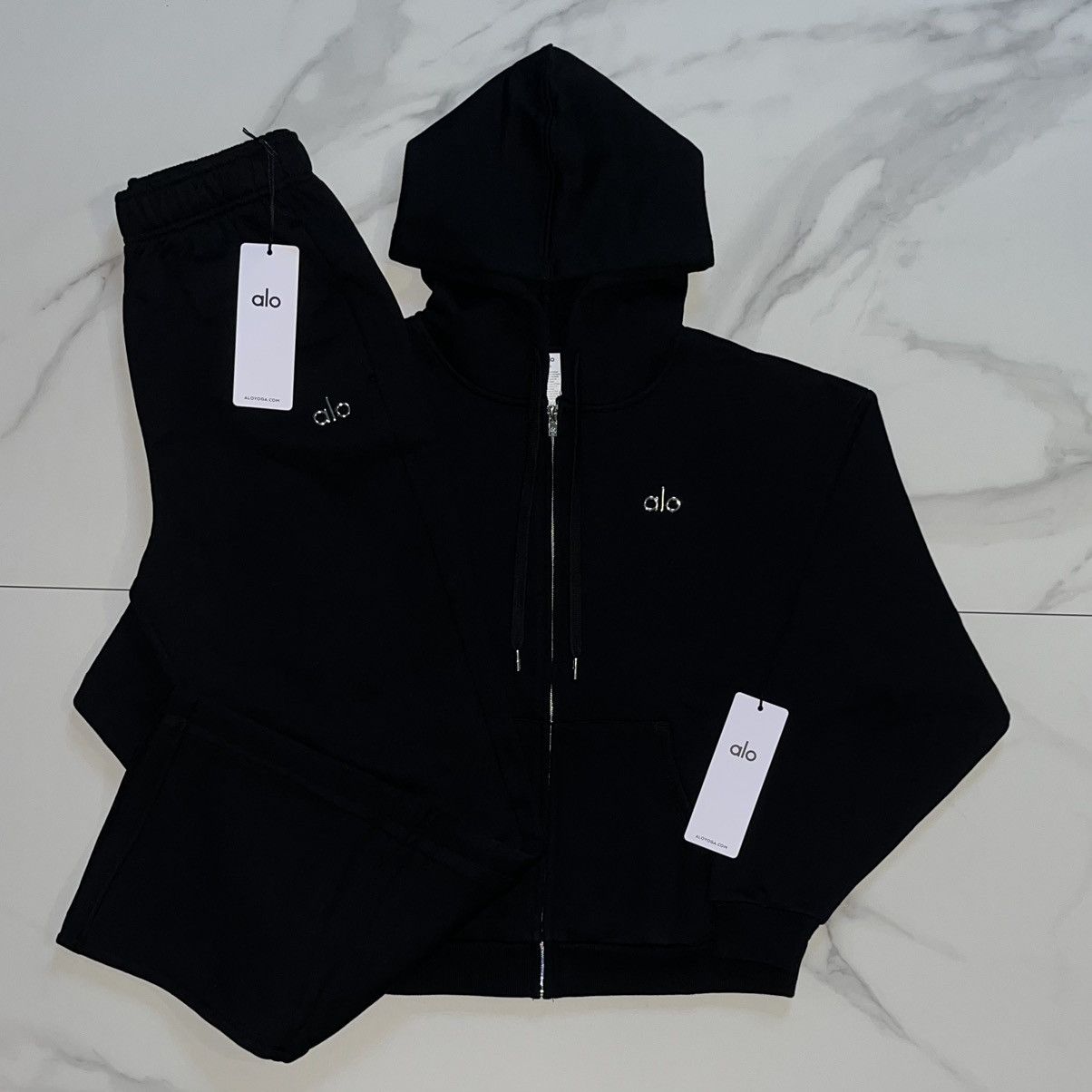 Alo Accolade Full Zip Hoodie | Grailed