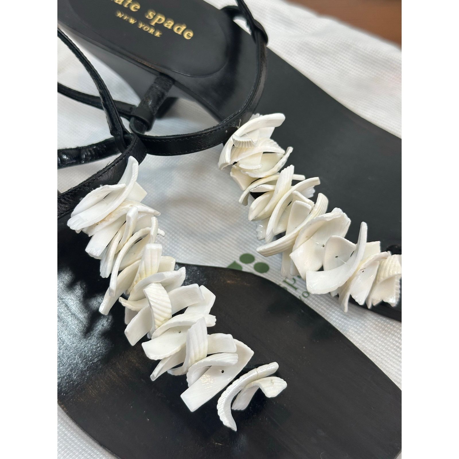 Kate Spade Kate Spade T Strap Slingback Seashells Sandals Size 7.5 Size US 7.5 / IT 37.5 - 3 Thumbnail