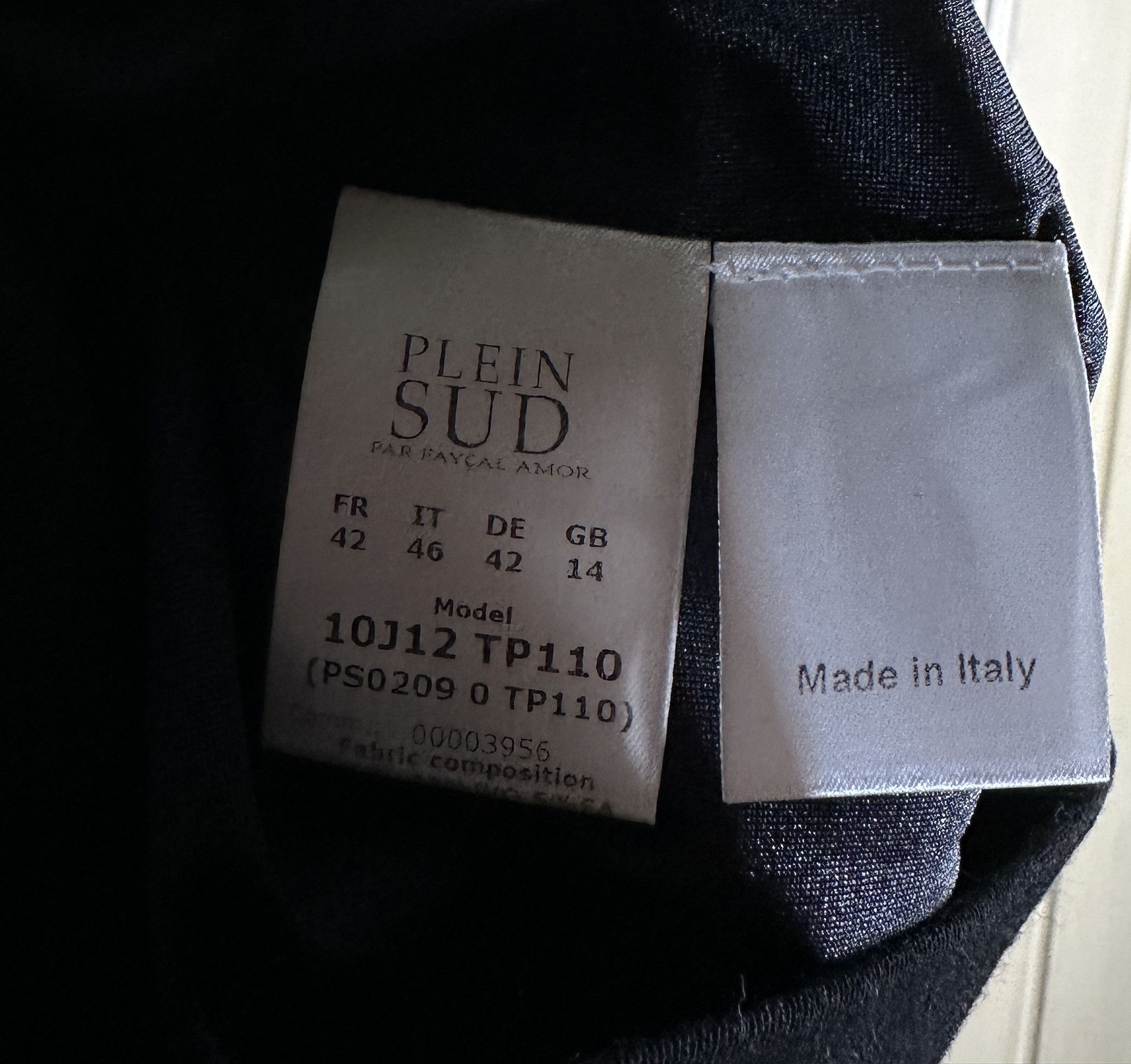 plein sud Black wool skirt midi Size 32" / US 10 / IT 46 - 6 Thumbnail