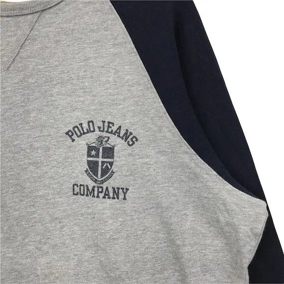 Polo Ralph Lauren Vtg 90’ POLO JEANS COMPANY Ralph Lauren Sweatshirt Sweater Size US L / EU 52-54 / 3 - 2 Thumbnail