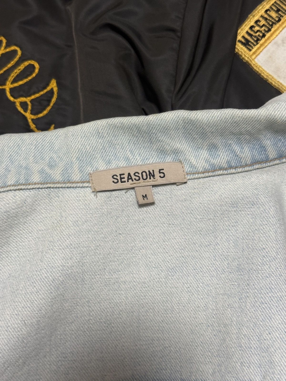 Yeezy Yeezy Season 5 Light Washed Indigo Denim Jacket Size US M / EU 48-50 / 2 - 6 Thumbnail