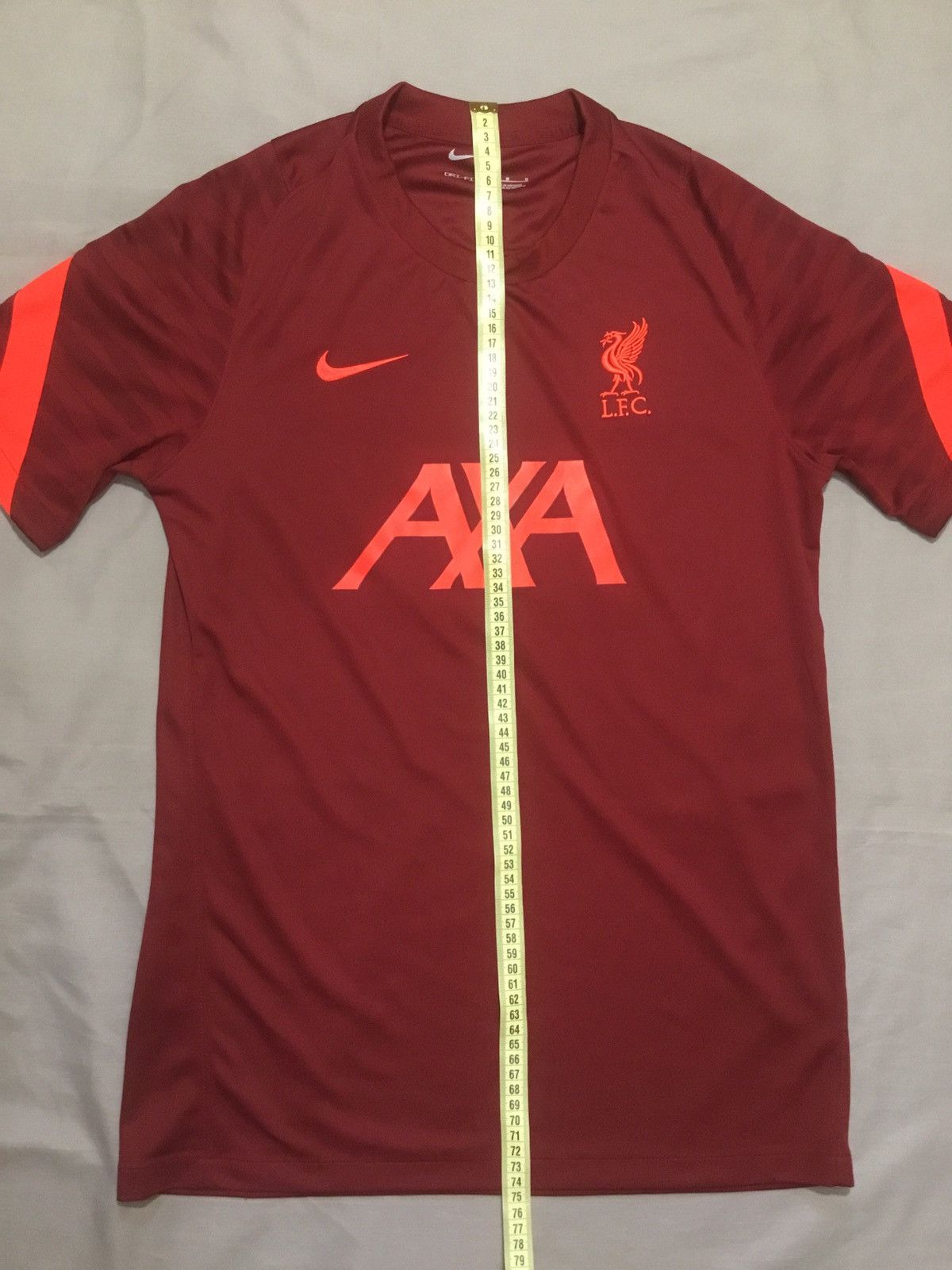 Nike Liverpool FC 2021-2022 Football Shirt Training top Size M Size US M / EU 48-50 / 2 - 5 Thumbnail