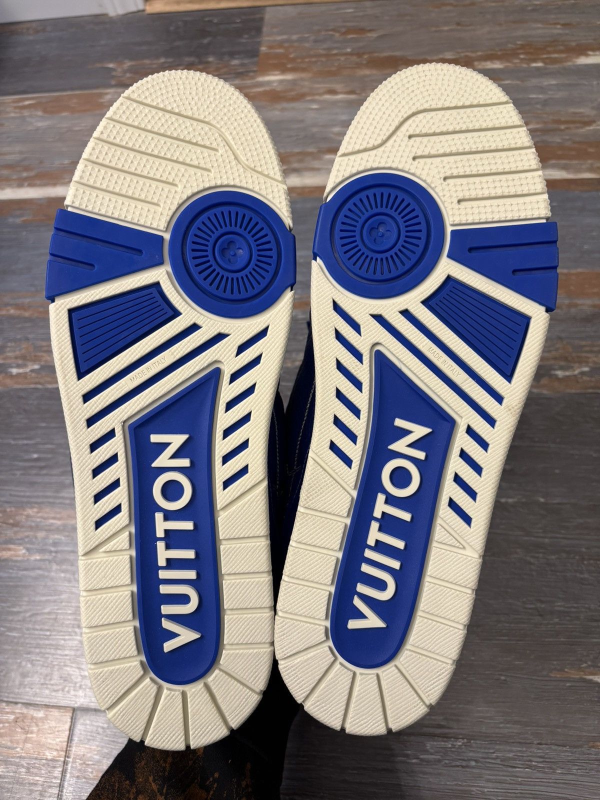 Louis Vuitton Louis Vuitton LV Skate Sneaker Blue Size 13 Size US 13 / EU 46 - 7 Thumbnail