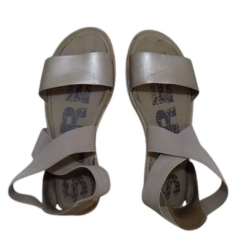 SOREL Sorel Sandal Women 6 Gold Ella III Metallic Leather Summer Size US 6 / IT 36 - 8 Thumbnail