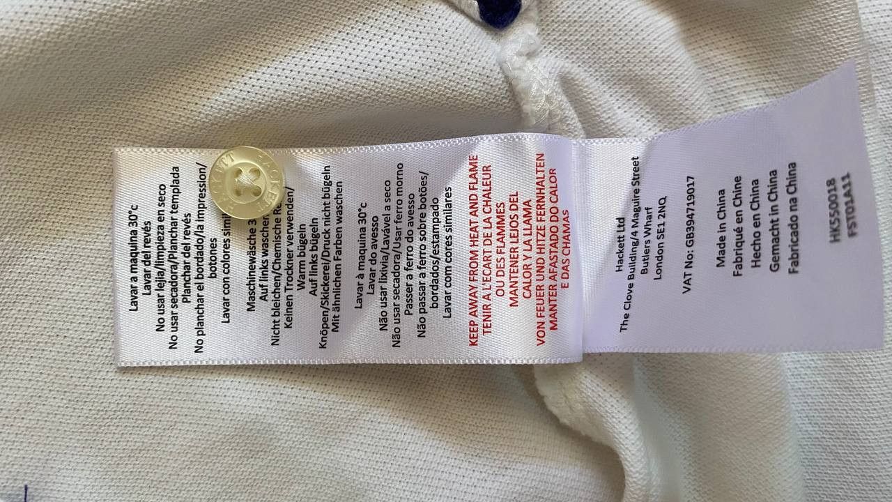 Hackett Hackett London Regatta Rowing Long Sleeve Polo Size US M / EU 48-50 / 2 - 5 Thumbnail
