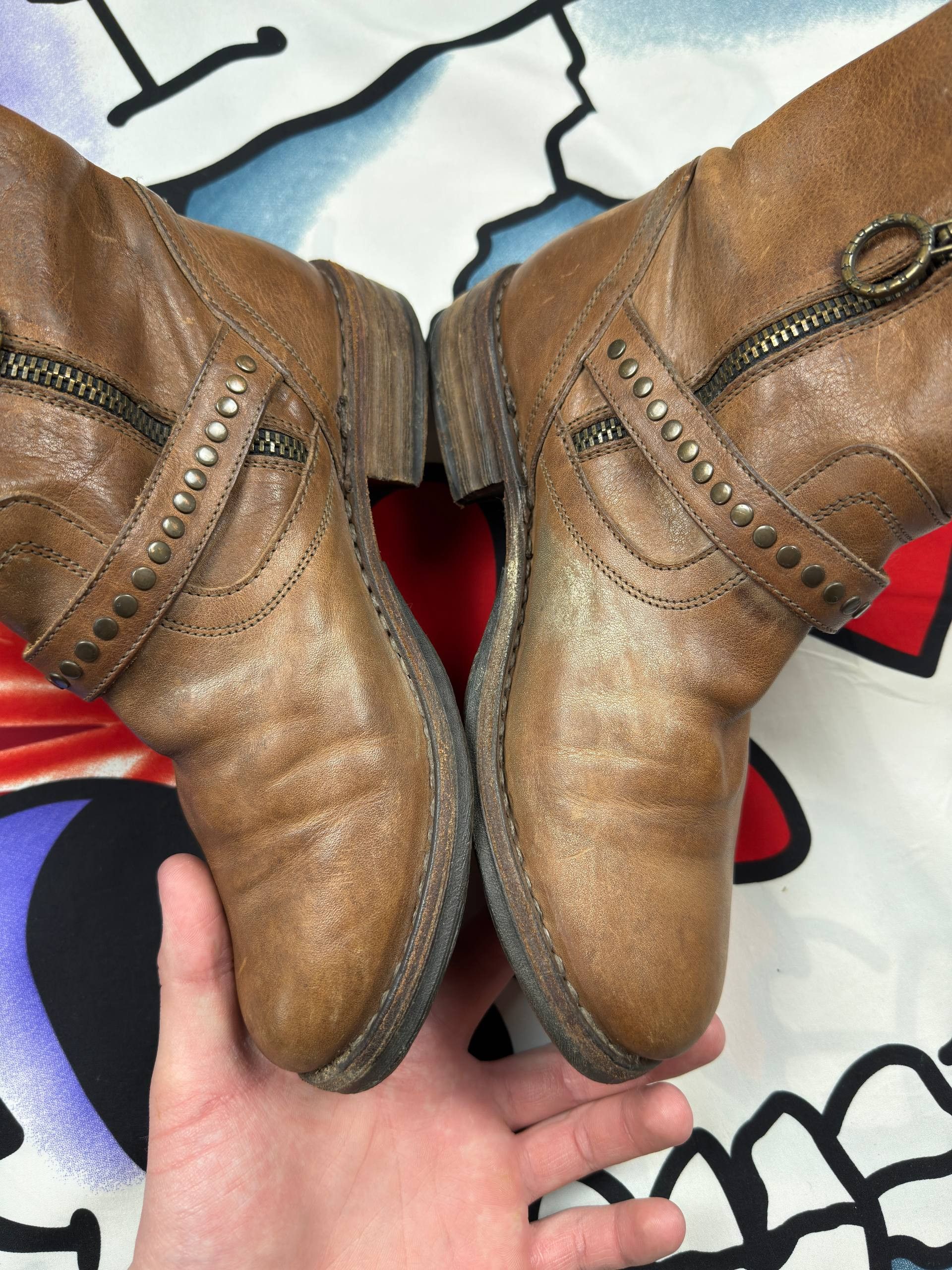 Fiorentini + Baker Fiorentini + Baker Eli Studs Moto/Cowboy boots Size 35 Size US 5 / IT 35 - 4 Thumbnail