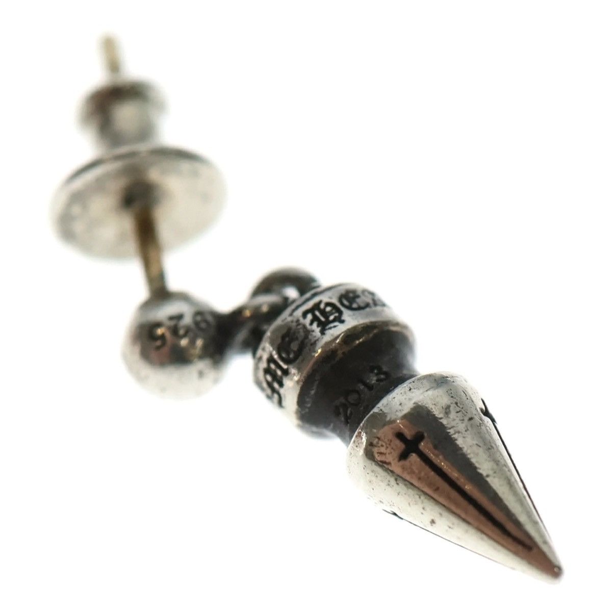 Chrome Hearts Chrome Hearts Spike Tiny Drop earring Size ONE SIZE - 5 Thumbnail