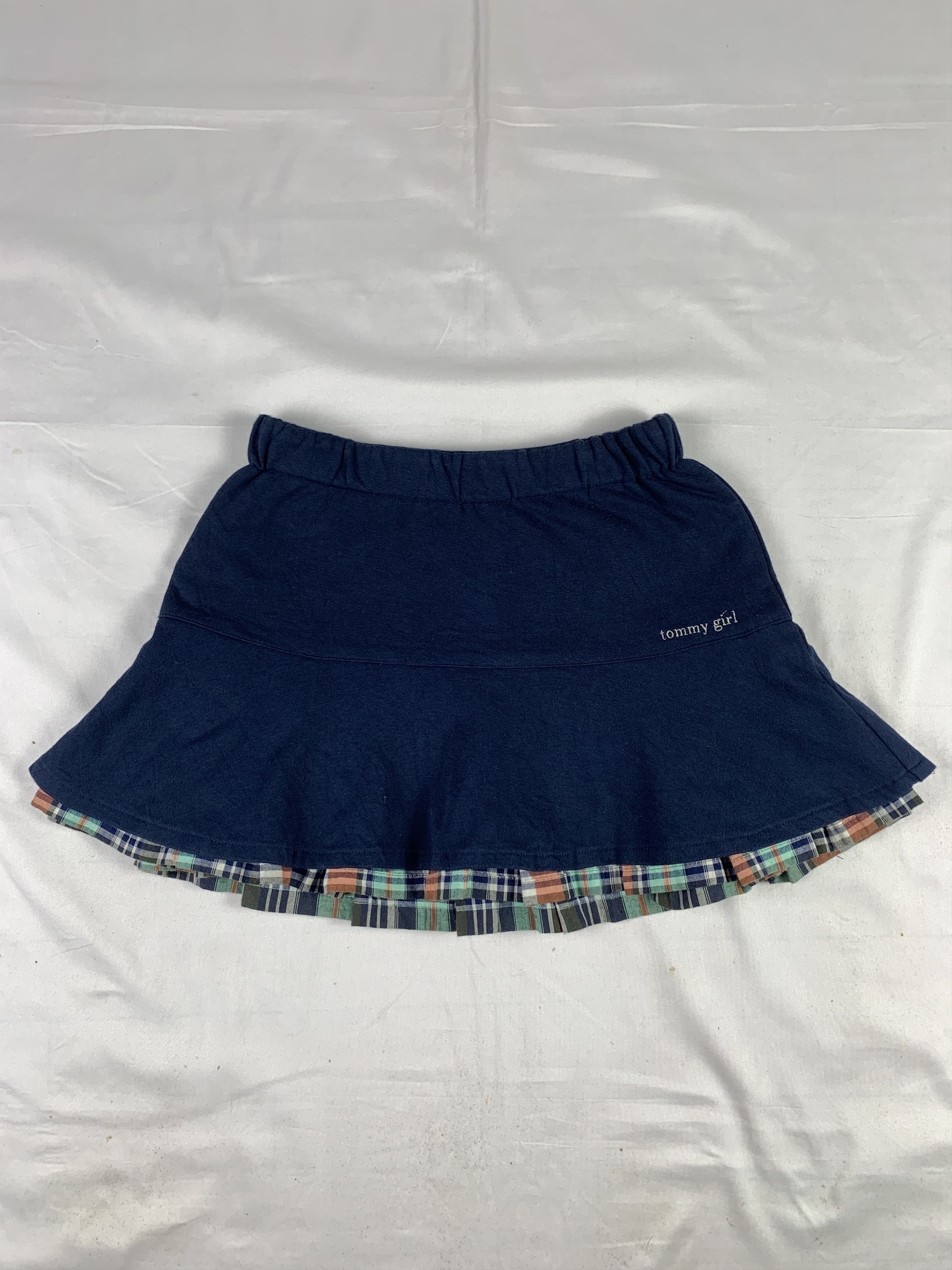 Tommy Hilfiger Tommy Girl Reversible 2in1 Sweats Mini Skirts (S) Size 25" / US 0 / IT 36 - 1 Thumbnail