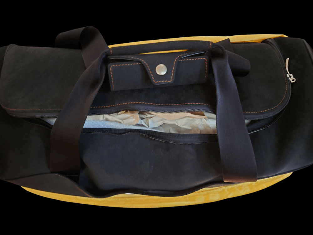 Ferrari Ferrari F12 berlinetta Boston bag very rare suede schedoni Size ONE SIZE - 4 Thumbnail