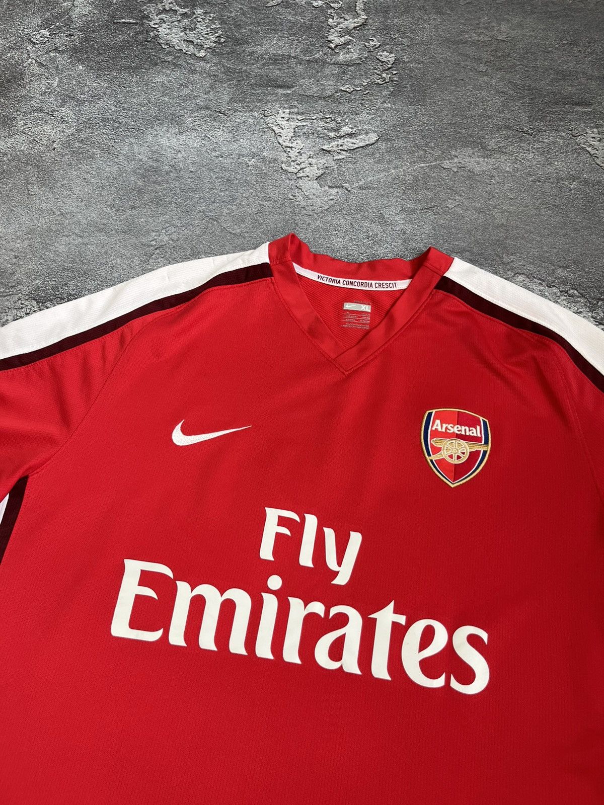 Nike Vintage 2008-2010 Nike Arsenal Home Jersey Shirt Size US XL / EU 56 / 4 - 2 Thumbnail