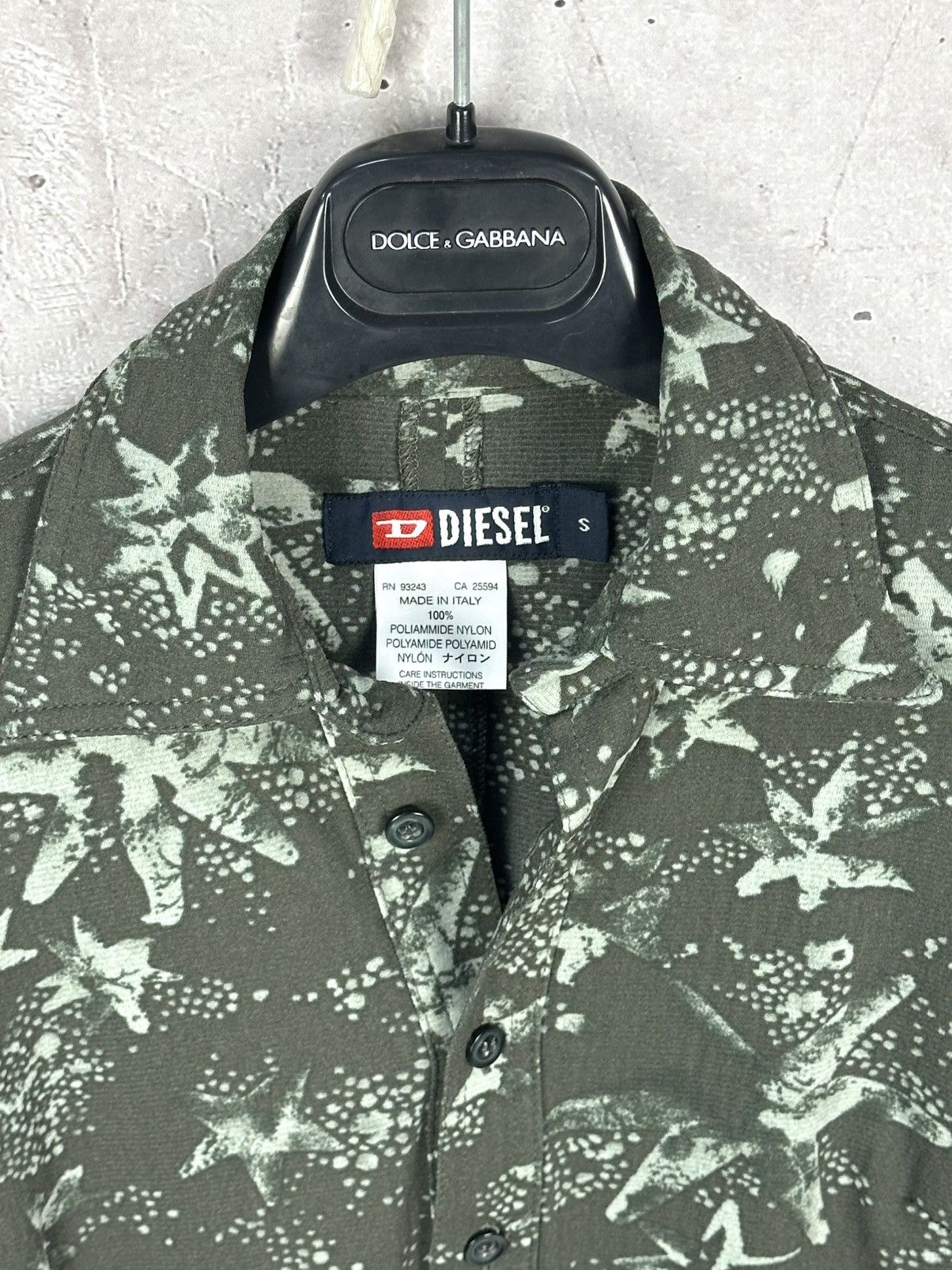Diesel Vintage Y2K Diesel Printed Made in Italy Long Sleeve Shirt Size S / US 4 / IT 40 - 4 Thumbnail