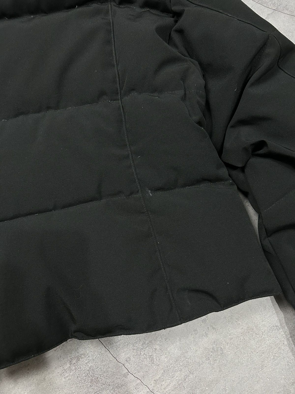 Canada Goose × Vintage Canada Goose Black Chilliwack Bomber Small Black Size S / US 4 / IT 40 - 11 Thumbnail