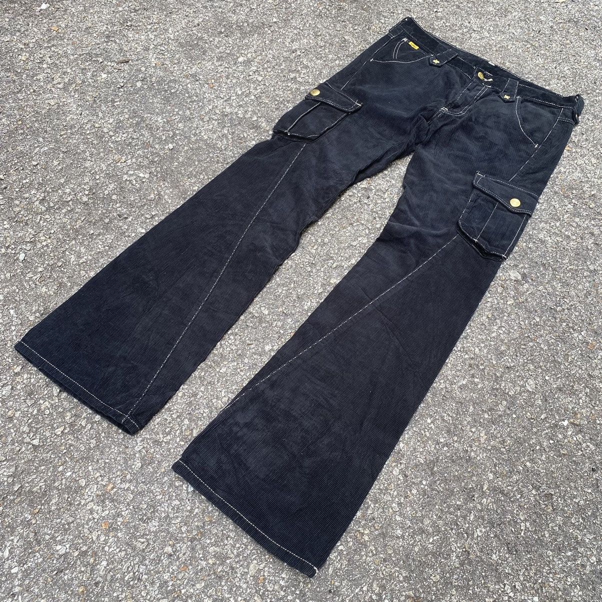Hysteric Glamour FLARED LEE RIDERS CORDUROY BOOT CUT CARGO TWIST PANT Size US 30 / EU 46 - 2 Thumbnail