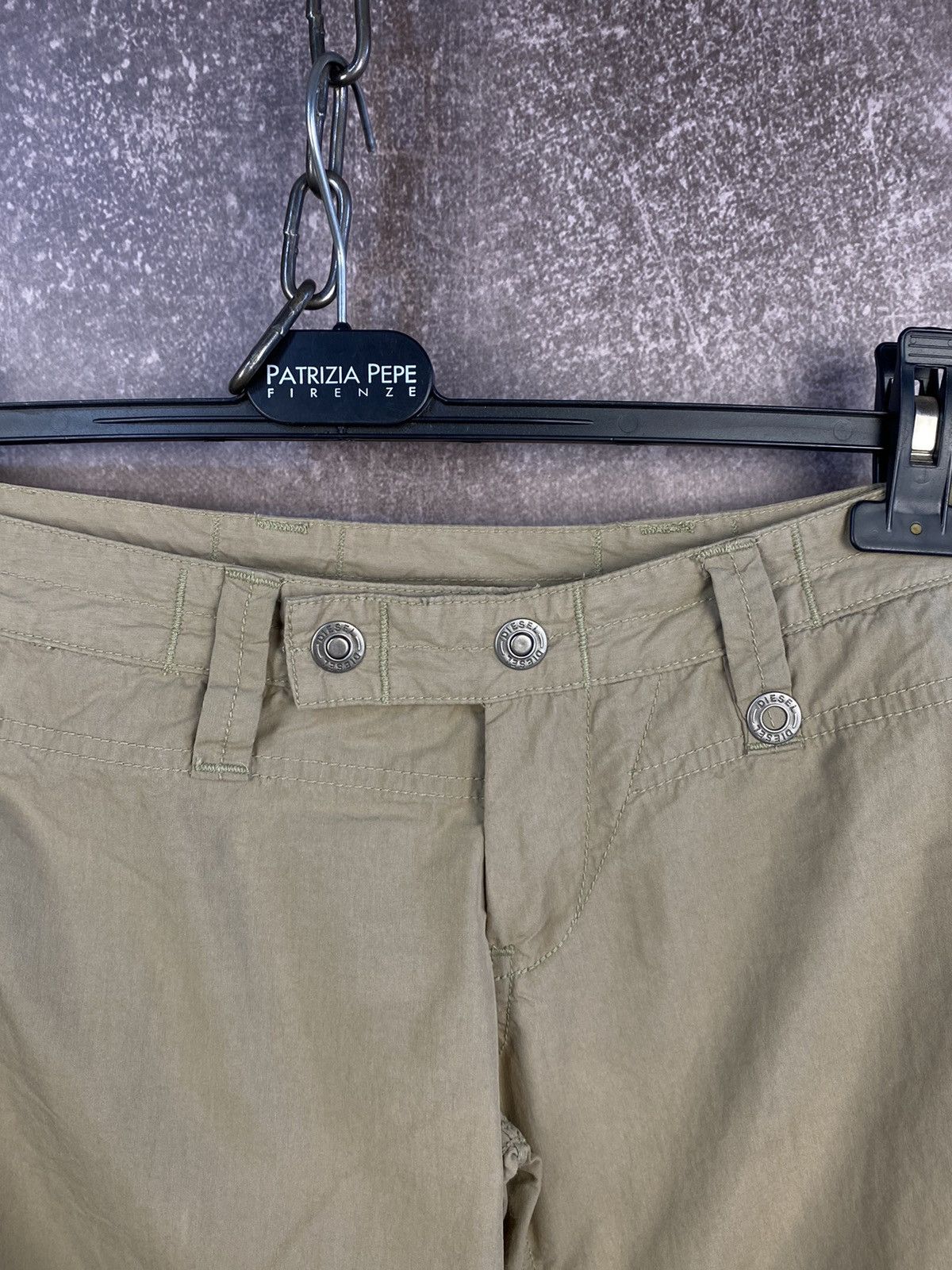 Diesel × Vintage Vintage Diesel Parachute Baggy Pants Size US 27 - 11 Thumbnail