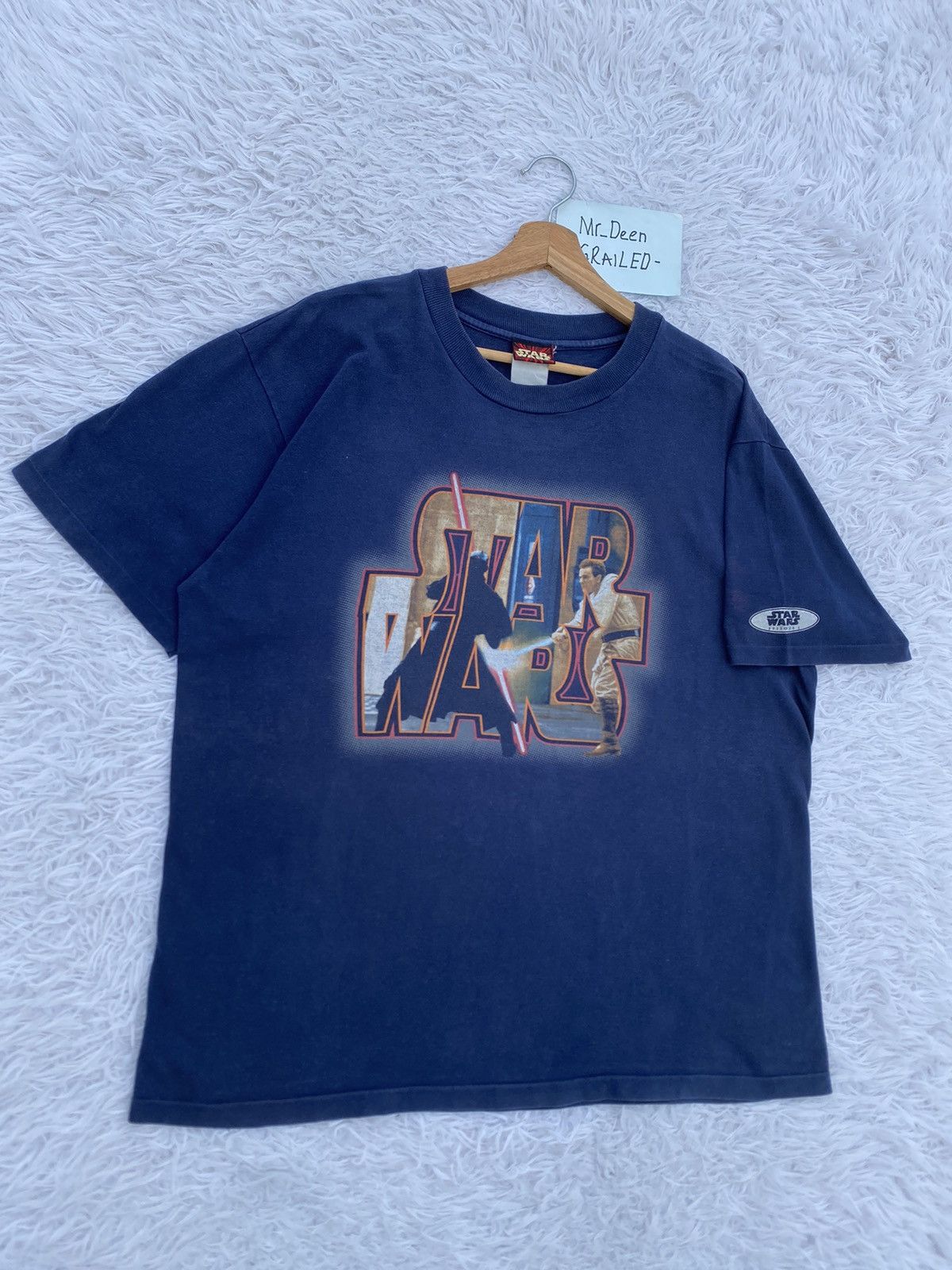 Star Wars Rare Vintage 90s Star Wars Episode 1 T-shirt Size US L / EU 52-54 / 3 - 3 Thumbnail