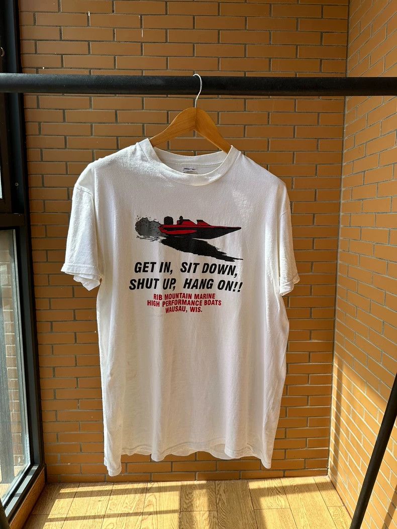 Vintage VintageTee 90s Rib Mountain Marine 2505-Nextarrow Size US L / EU 52-54 / 3 - 1 Thumbnail