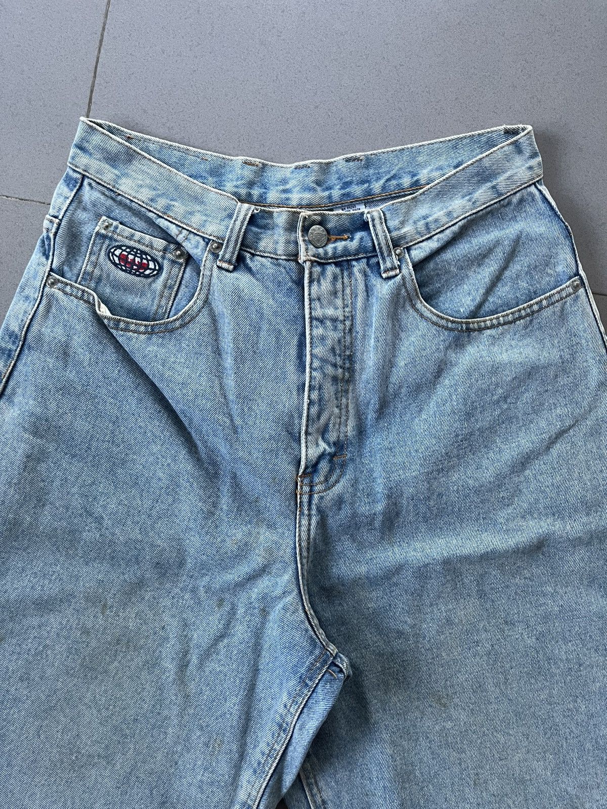 Wu-Tang Clan WU-TANG CLAN WUWEAR VINTAGE DENIM BAGGY JORDS SHORT PANTS Size US 30 / EU 46 - 4 Thumbnail