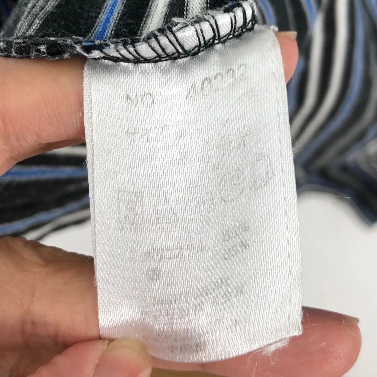 Vtg YOHJI YAMAMOTO Y’SACCS Collection Henley Tee Shirt