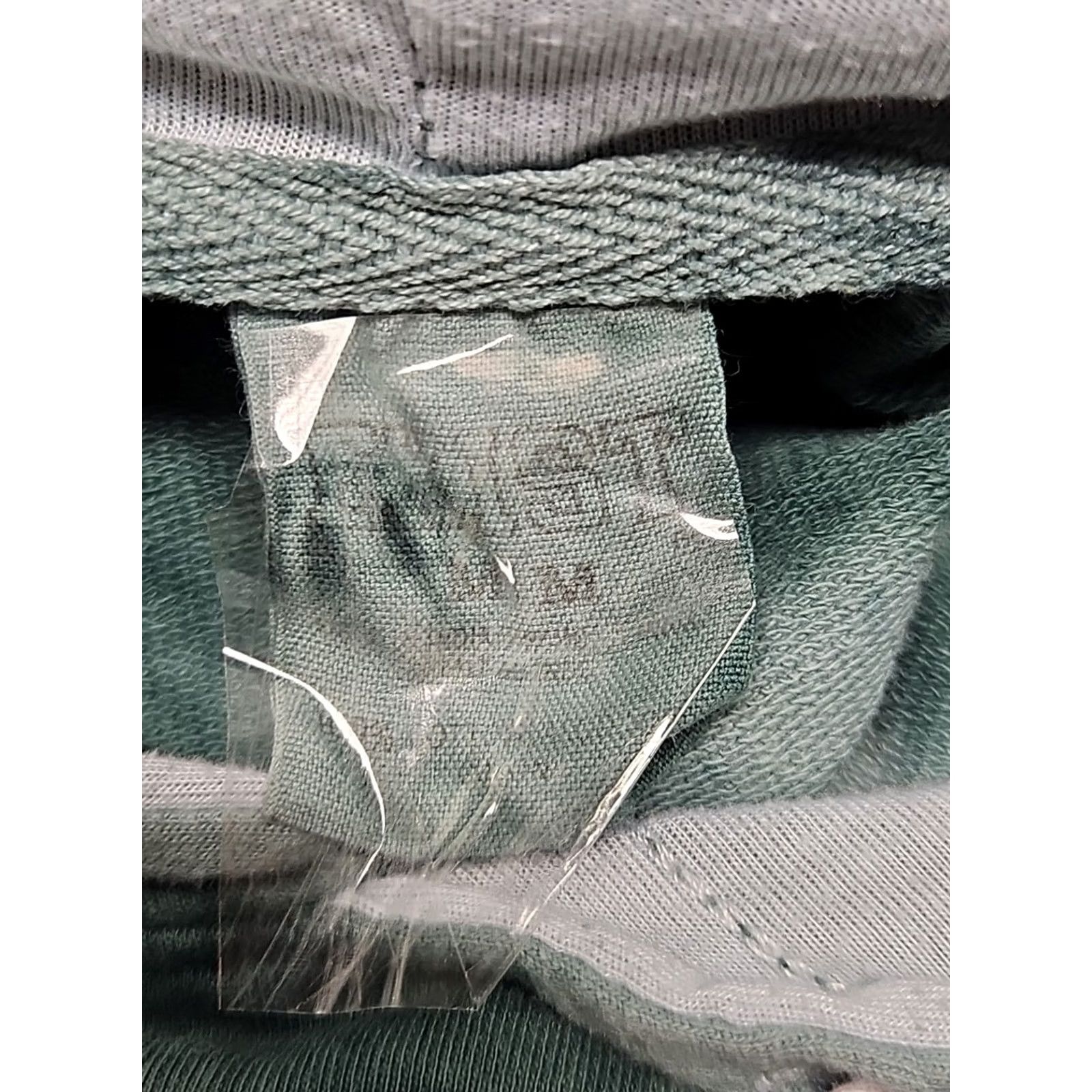 Vintage Y2K Exist Cropped Hoodie Medium Green Fairy Grunge Streetwear Acid Wash Destin Size M / US 6-8 / IT 42-44 - 7 Thumbnail