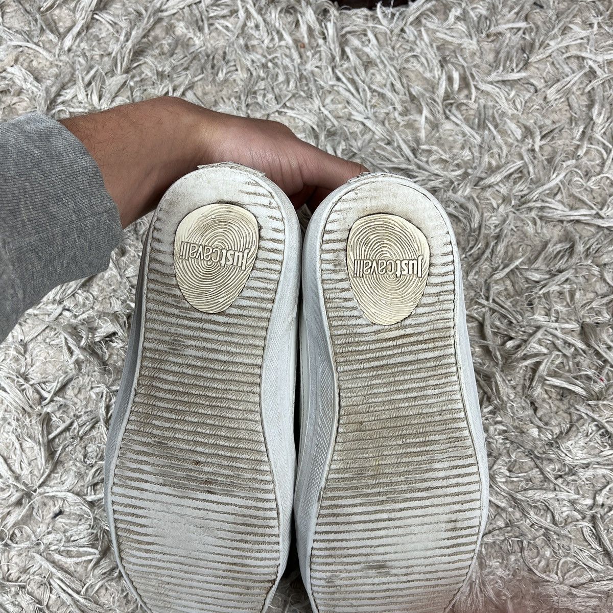 Just Cavalli Just Cavalli Sneak Skin High Top Sneakers Swag Avant Garde Size US 7 / EU 40 - 13 Thumbnail