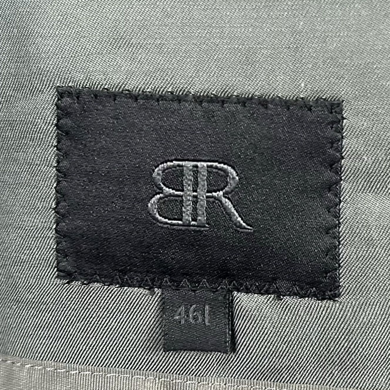 Banana Republic Banana Republic Sport Coat Gray Wool 46L Two-Button Double Vented Notch Lapel +Jacket Front Style Size US XS / EU 42 / 0 - 3 Thumbnail