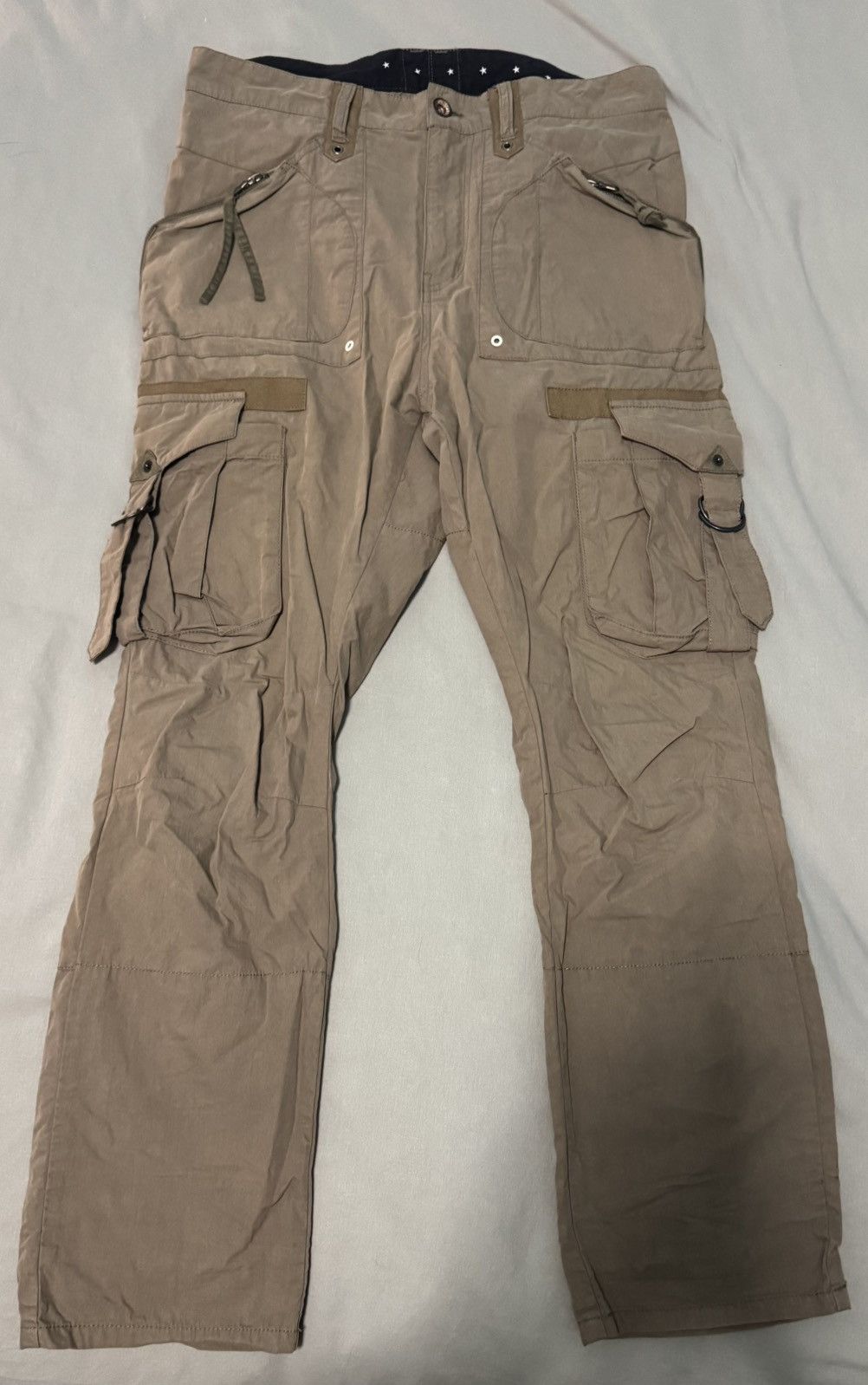PPFM PPFM Multi Pocket Beige Pants Size US 32 / EU 48 - 1 Thumbnail