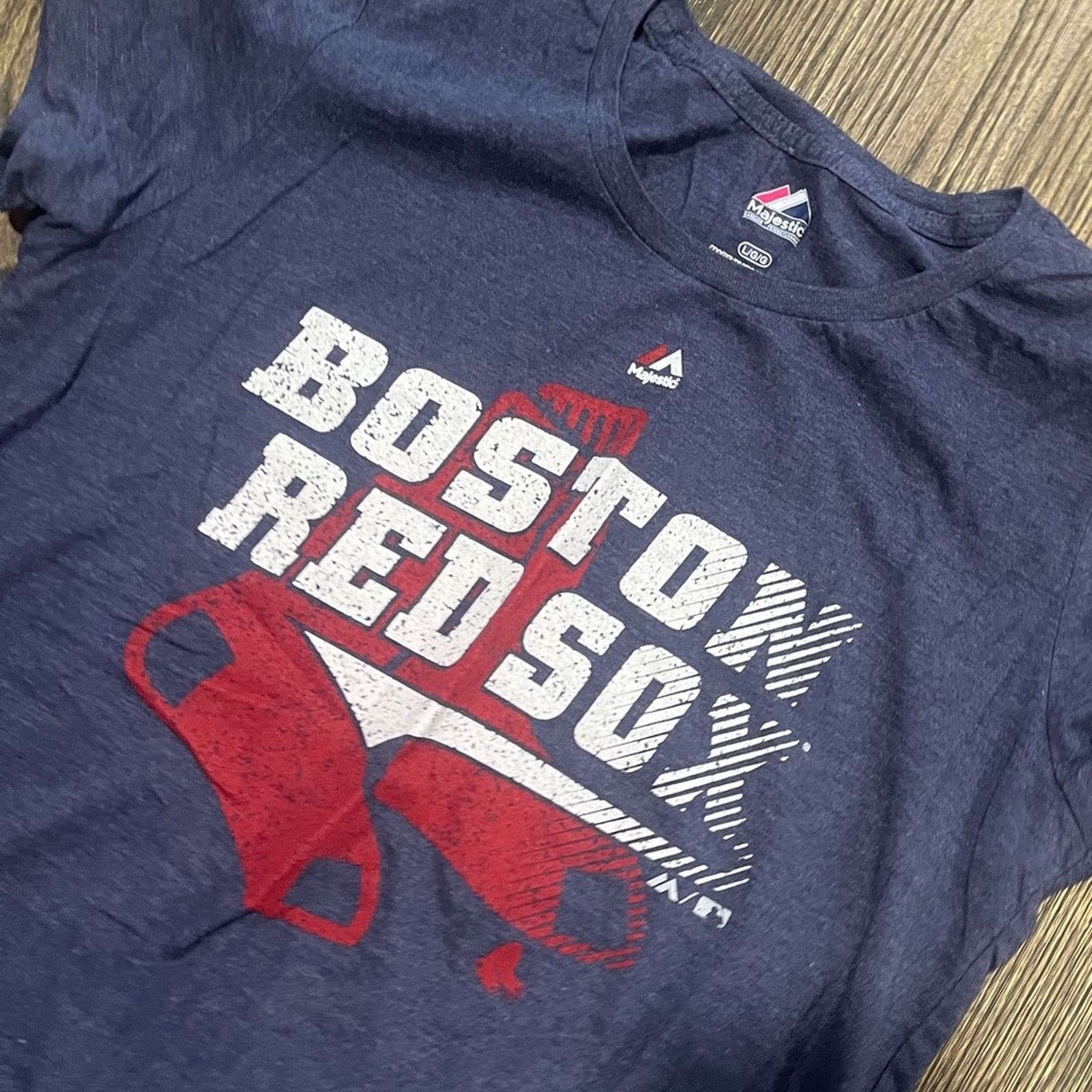 Majestic Majestic Graphic Print Boston Red Sox T-Shirt Short Sleeve L Size L / US 10 / IT 46 - 5 Thumbnail