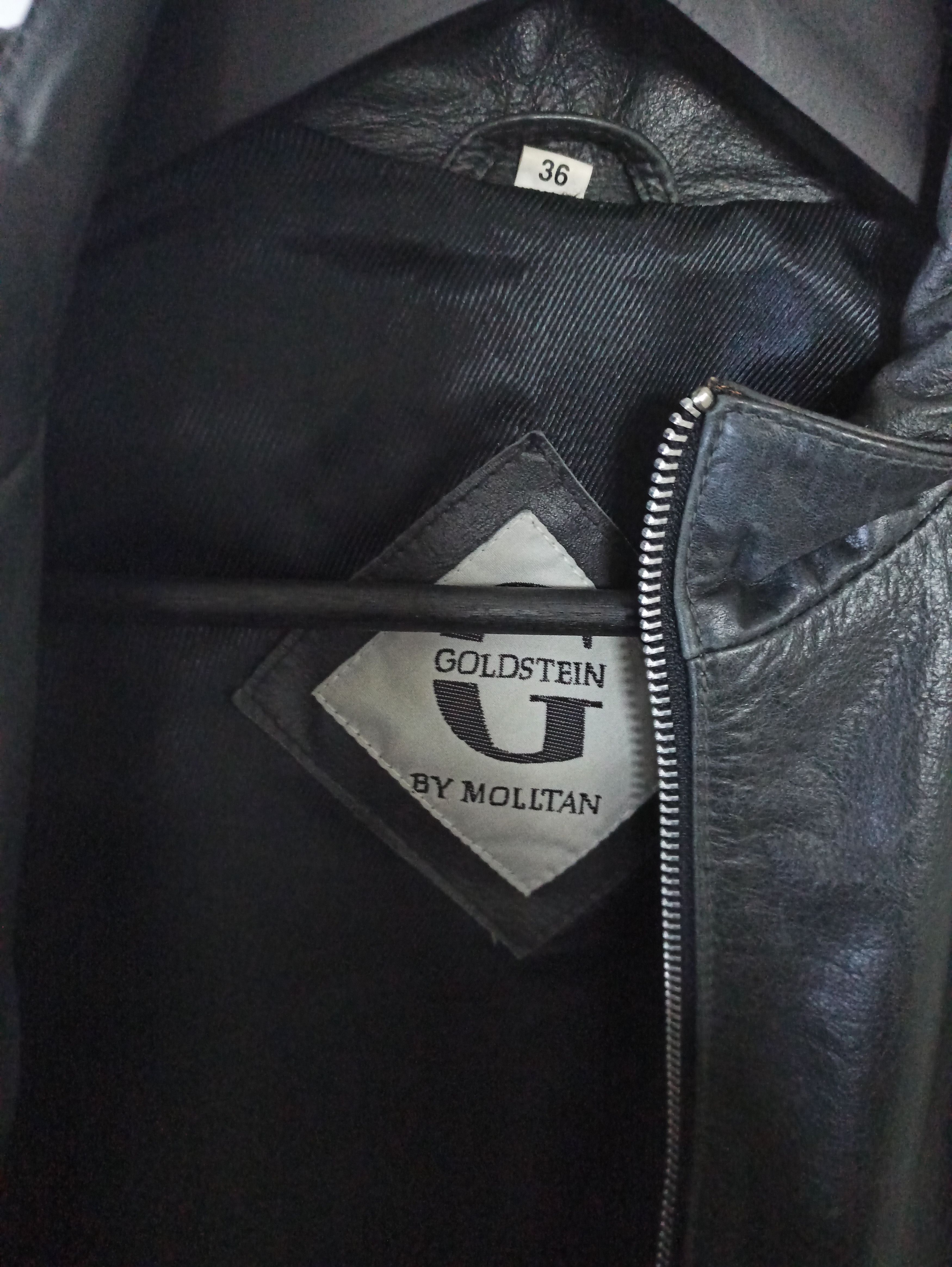 Other Leather jacket Goldstein by Molltan size S Size S / US 4 / IT 40 - 7 Thumbnail