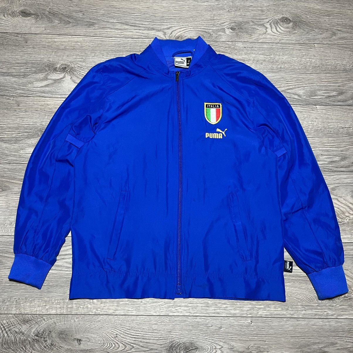 Puma Italy Puma Track Jacket Size S Full Zip vintage Size US S / EU 44-46 / 1 - 1 Thumbnail