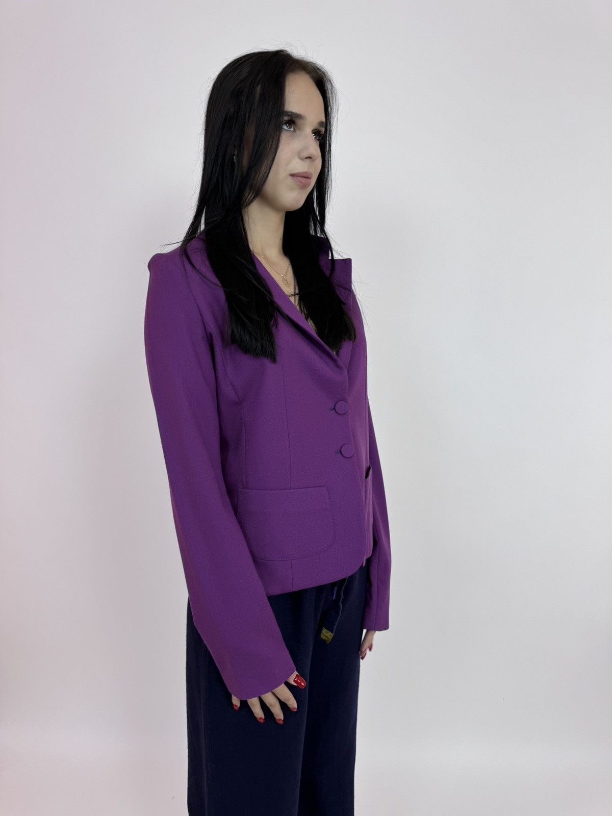 Gianfranco Ferre Vintage GIANFRANCO FERRE wool Blazer Womens size 40 Size S / US 4 / IT 40 - 15 Thumbnail