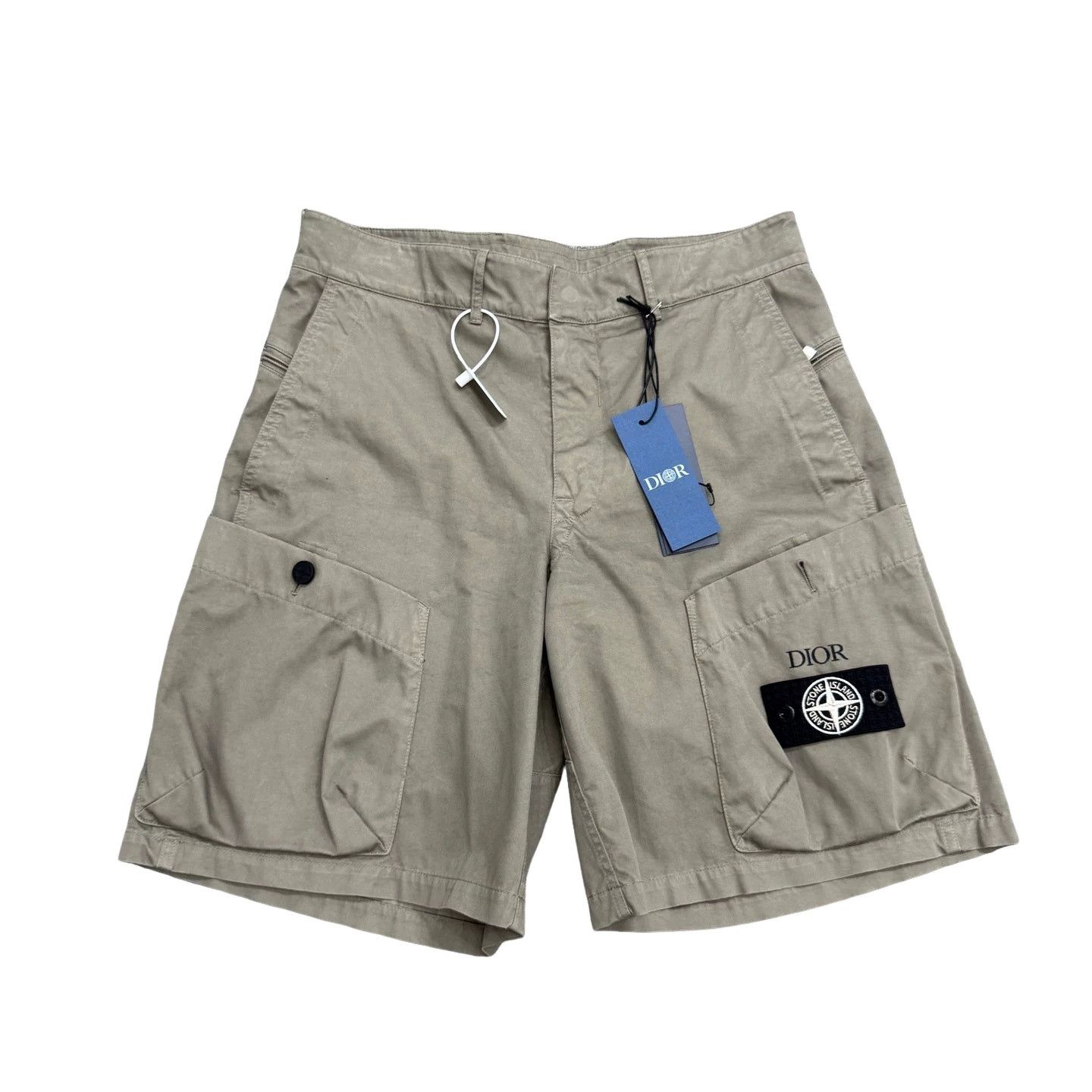 Dior Dior x Stone Island Logo Shorts Size 30 Size US 30 / EU 46 - 1 Thumbnail