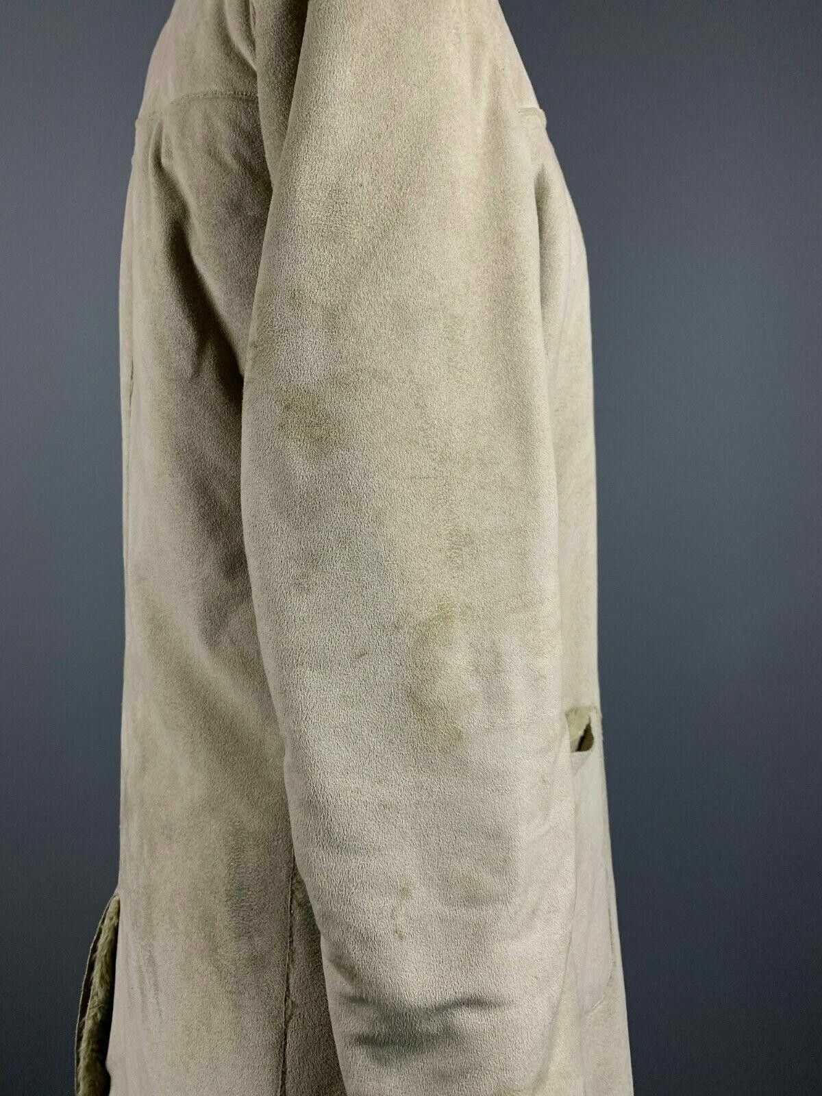 Designer Ladies Armani Jeans Beige Snap Coat Jacket Size USA 6 Size M / US 6-8 / IT 42-44 - 9 Thumbnail
