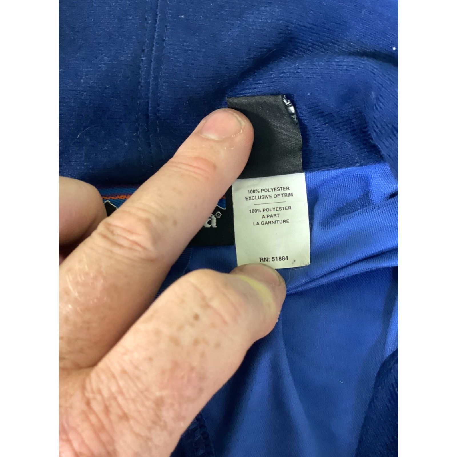 Patagonia Patagonia Jacket Mens Size Medium Blue Lightweight Zip Up Coat Windbreaker Size US M / EU 48-50 / 2 - 6 Thumbnail