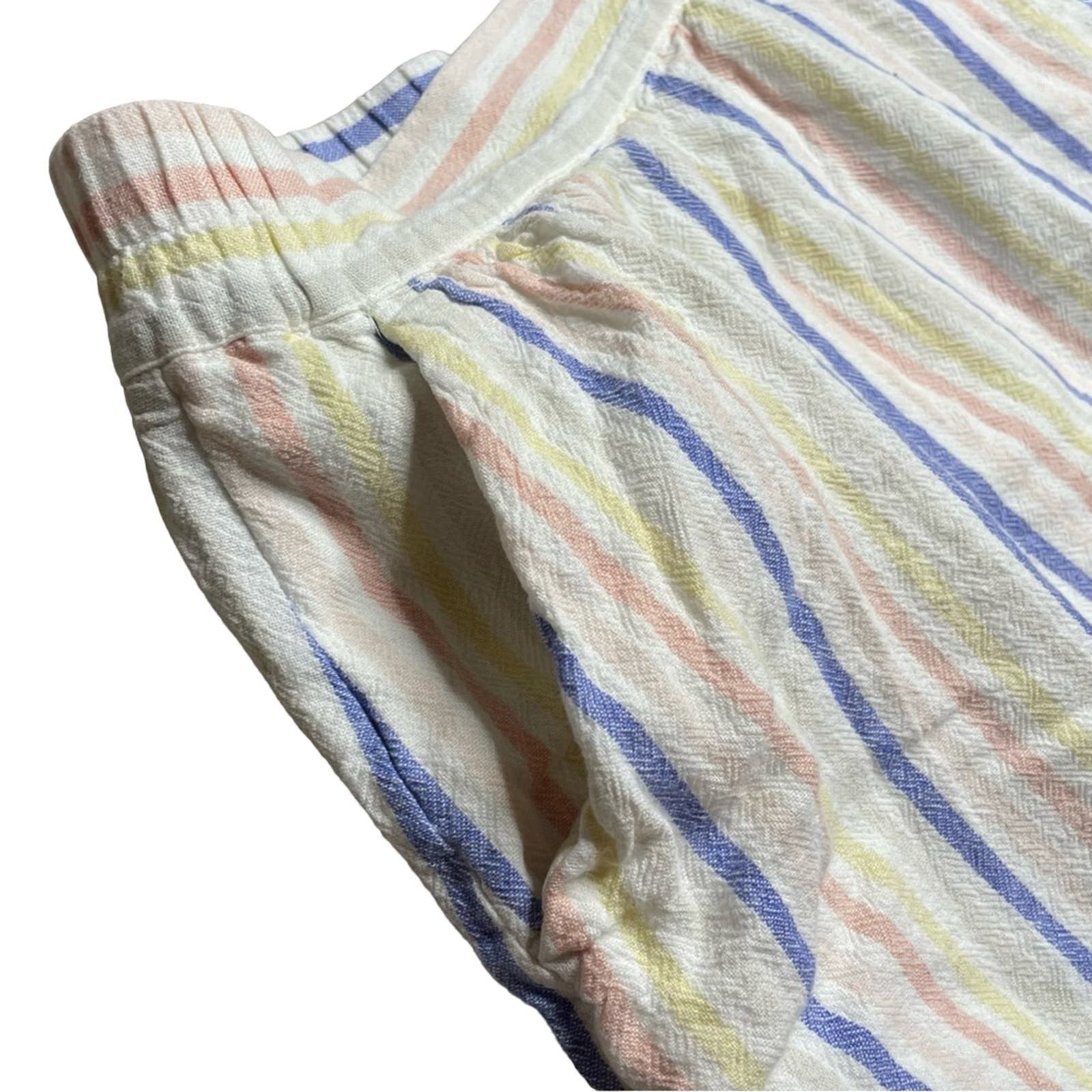 Loft Loft Lined Blend Striped Skirt Size 30" / US 8 / IT 44 - 4 Thumbnail