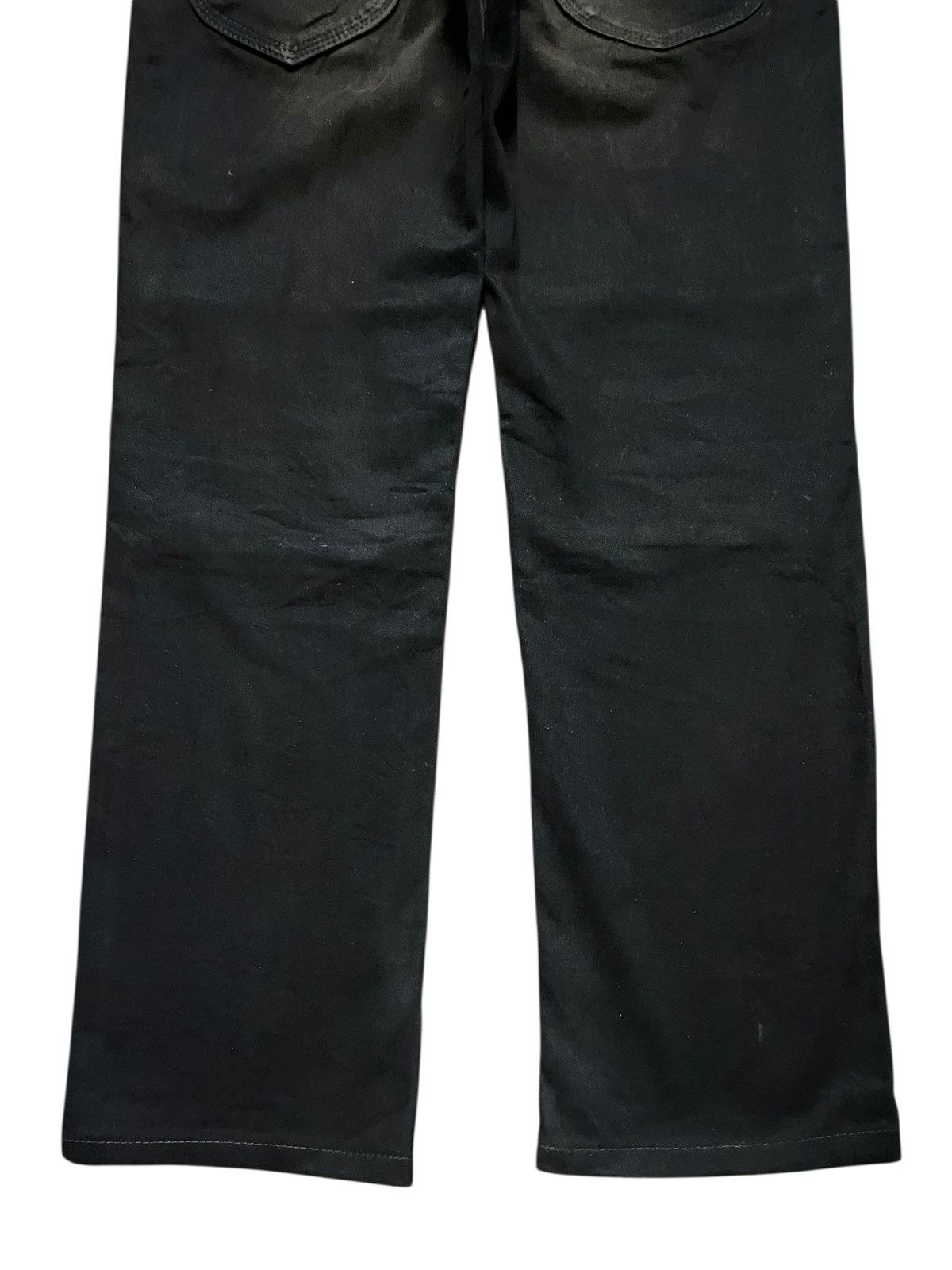 Lee × Number (N)ine Lee Riders Zipper Buckle Back Double Knee Skinny Jeans Size US 30 / EU 46 - 5 Thumbnail