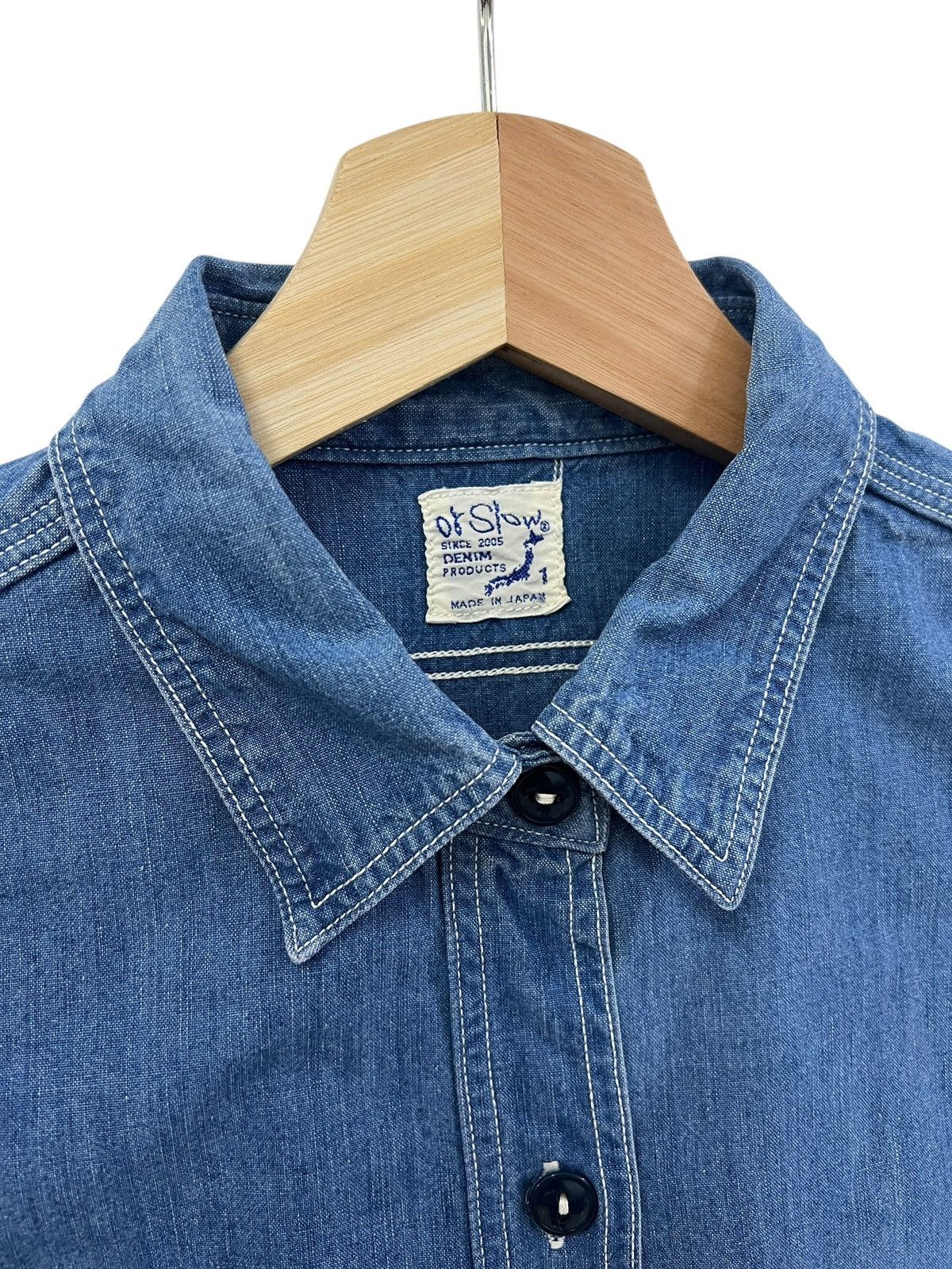 Orslow Orslow Selvedge Button Shirt Size S / US 4 / IT 40 - 5 Thumbnail