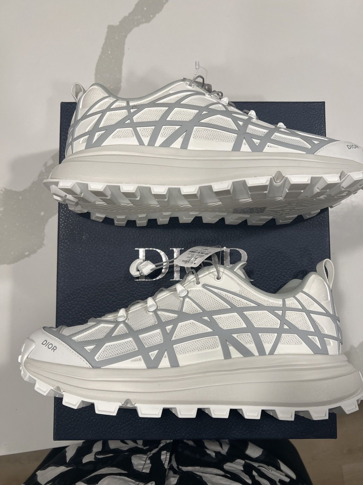 Dior Dior B31 Runner White Grey Size 11 Size US 11 / EU 44 - 2 Thumbnail