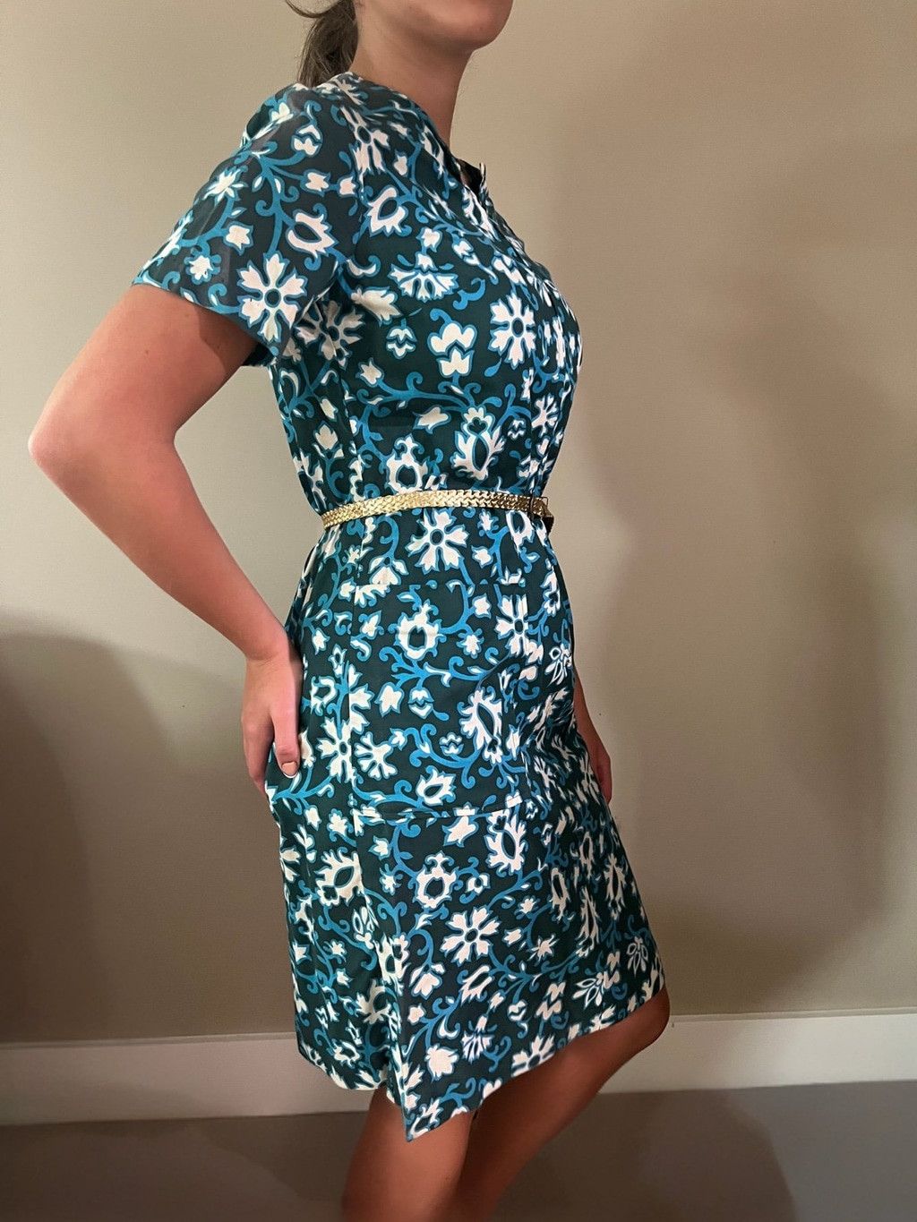 Vintage 1960s Deadstock Vintage Hawaiian Hula Tiki Shirt Dress Size XL / US 12-14 / IT 48-50 - 5 Thumbnail