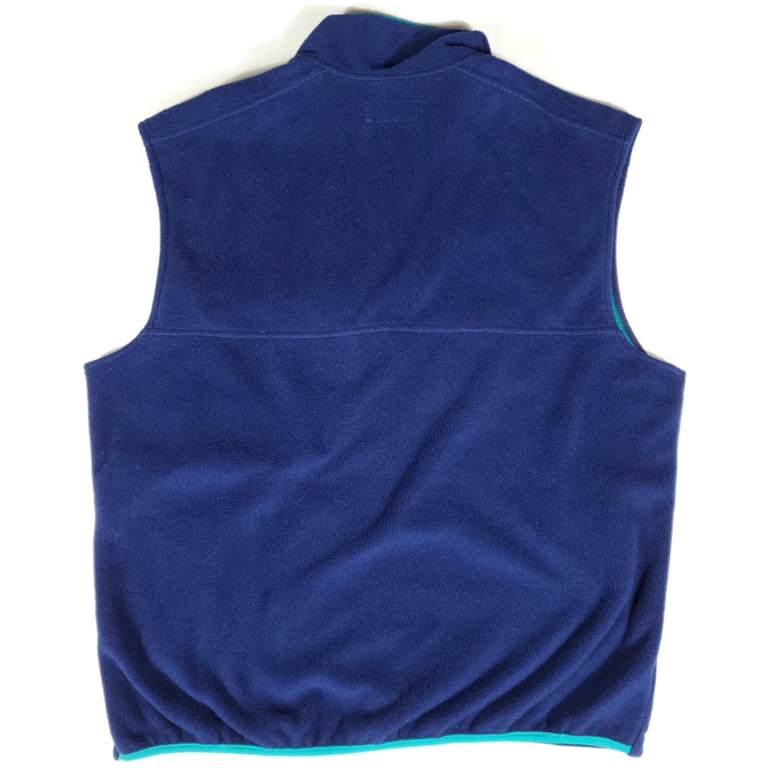 Vintage VINTAGE LL Bean Blue VTG 90s Full Zip Polartec Fleece Windblock Series Vest Mens L Size US L / EU 52-54 / 3 - 3 Thumbnail