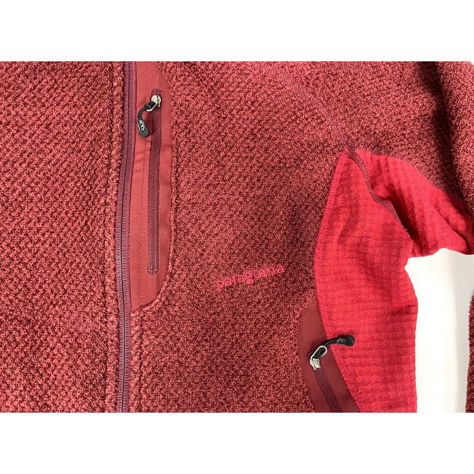 Patagonia VINTAGE Patagonia Women's Polartec Fleece Jacket Full Zip Sz M Red Jacket Womens M Size M / US 6-8 / IT 42-44 - 5 Thumbnail