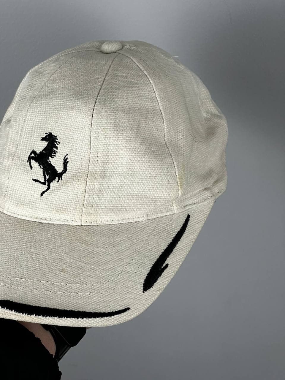Ferrari Vintage Ferarri Embroidery F-1 Racing Cap Os Size ONE SIZE - 5 Thumbnail