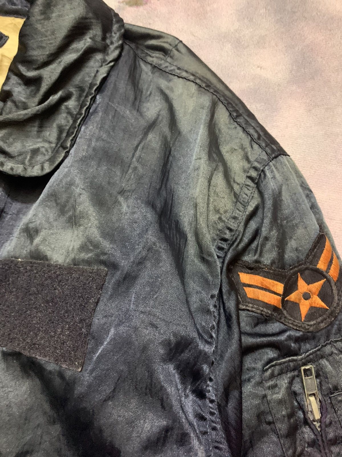 Vintage Vintage Flight Jacket MA-1 Bombers US Air Force Size US L / EU 52-54 / 3 - 6 Thumbnail